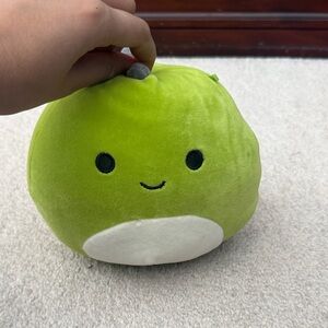 Squishmallows Green and White Plush Toy